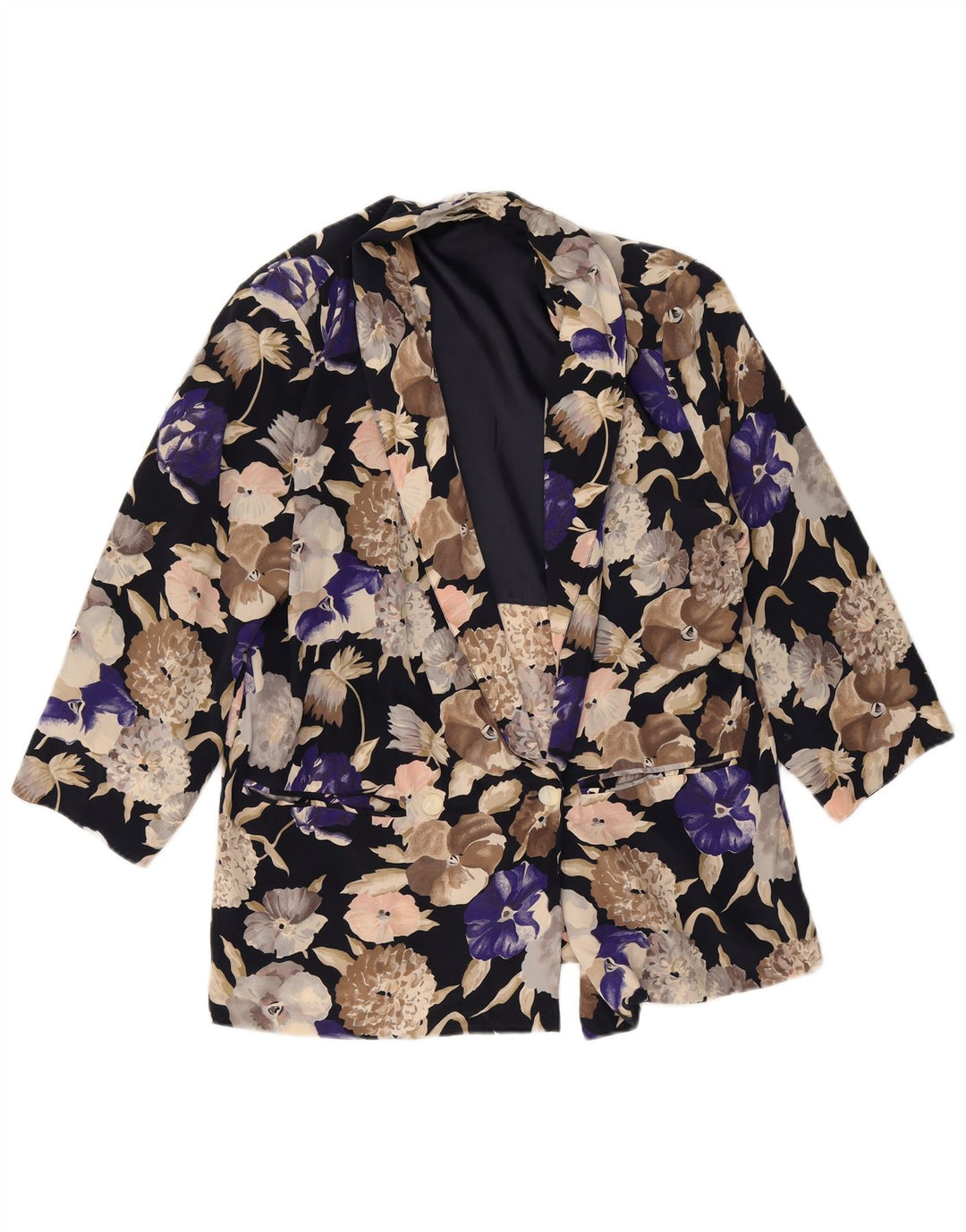 Marina Rinaldi Γυναικείο σακάκι 3/4 μανίκι blazer μέγεθος 19 Small πολύχρωμο
