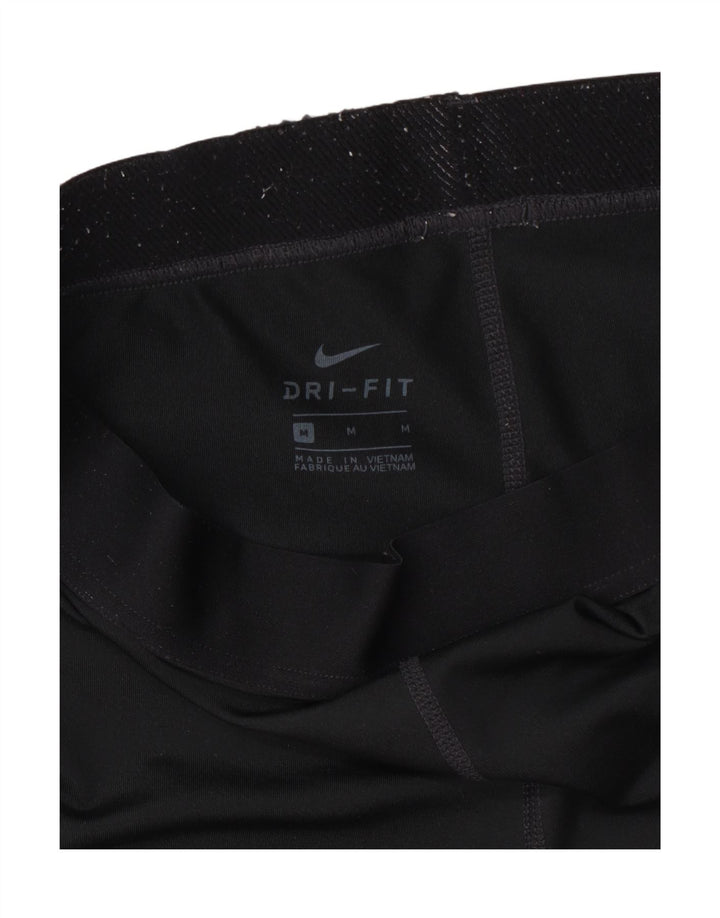 Γυναικεία Nike Dri Fit Graphic Capri leggings UK 12 Medium Black