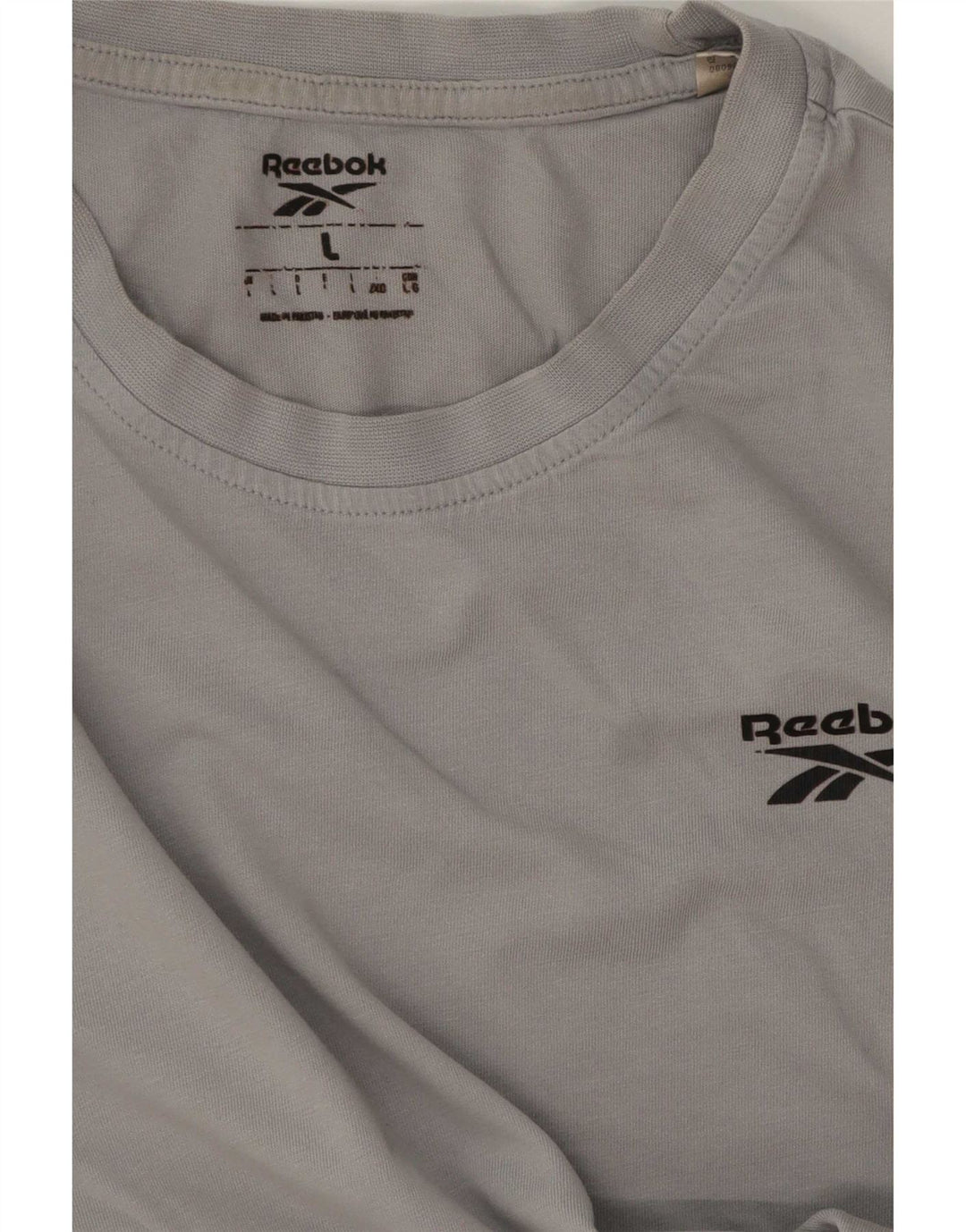 Ανδρικό T-Shirt Reebok Top Large Grey