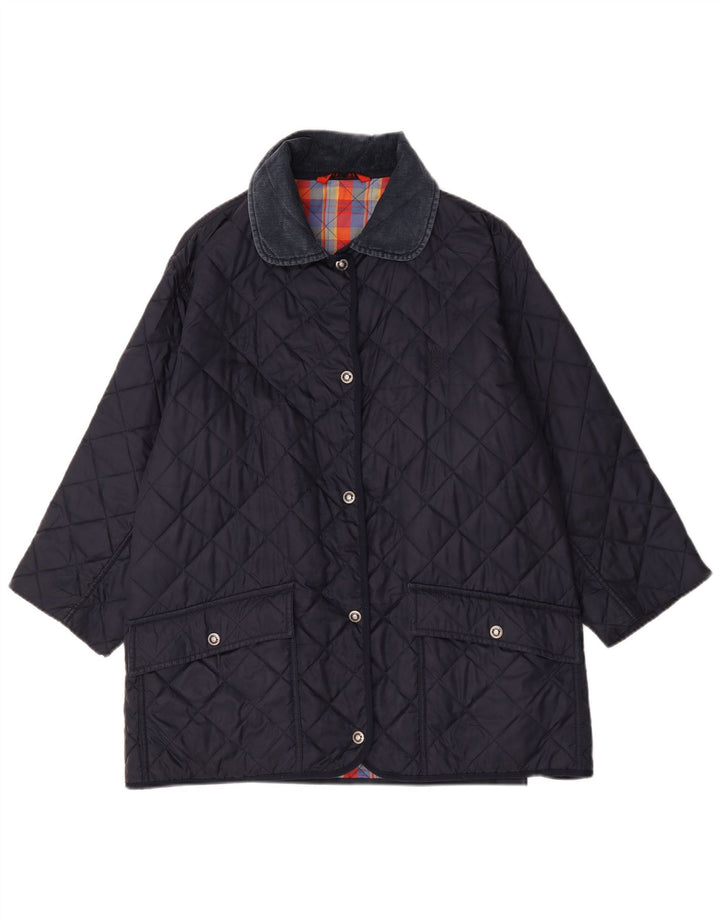 Belfe & Belfe Ανδρικό καπιτονέ μπουφάν IT 44 Medium Navy Blue Polyester