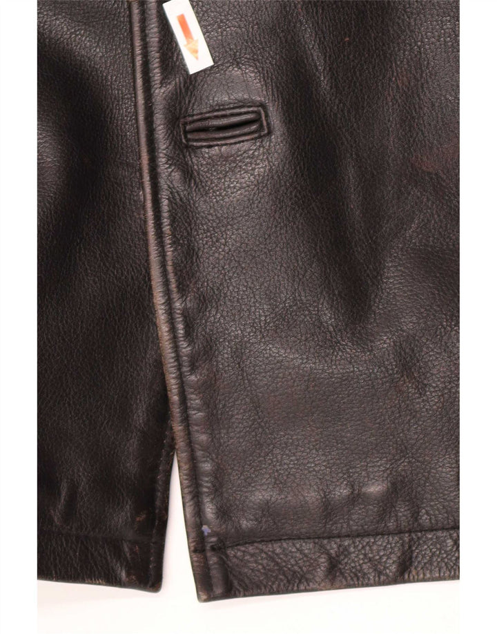 Ανδρικό Δερμάτινο Μπουφάν Wilsons UK 38 Medium Black