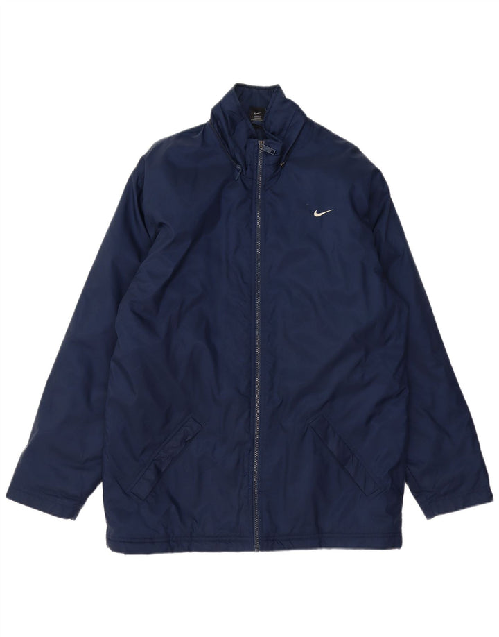 Ανδρικό γραφικό μπουφάν Nike Windbreaker UK 38/41 Medium Navy Blue Nylon