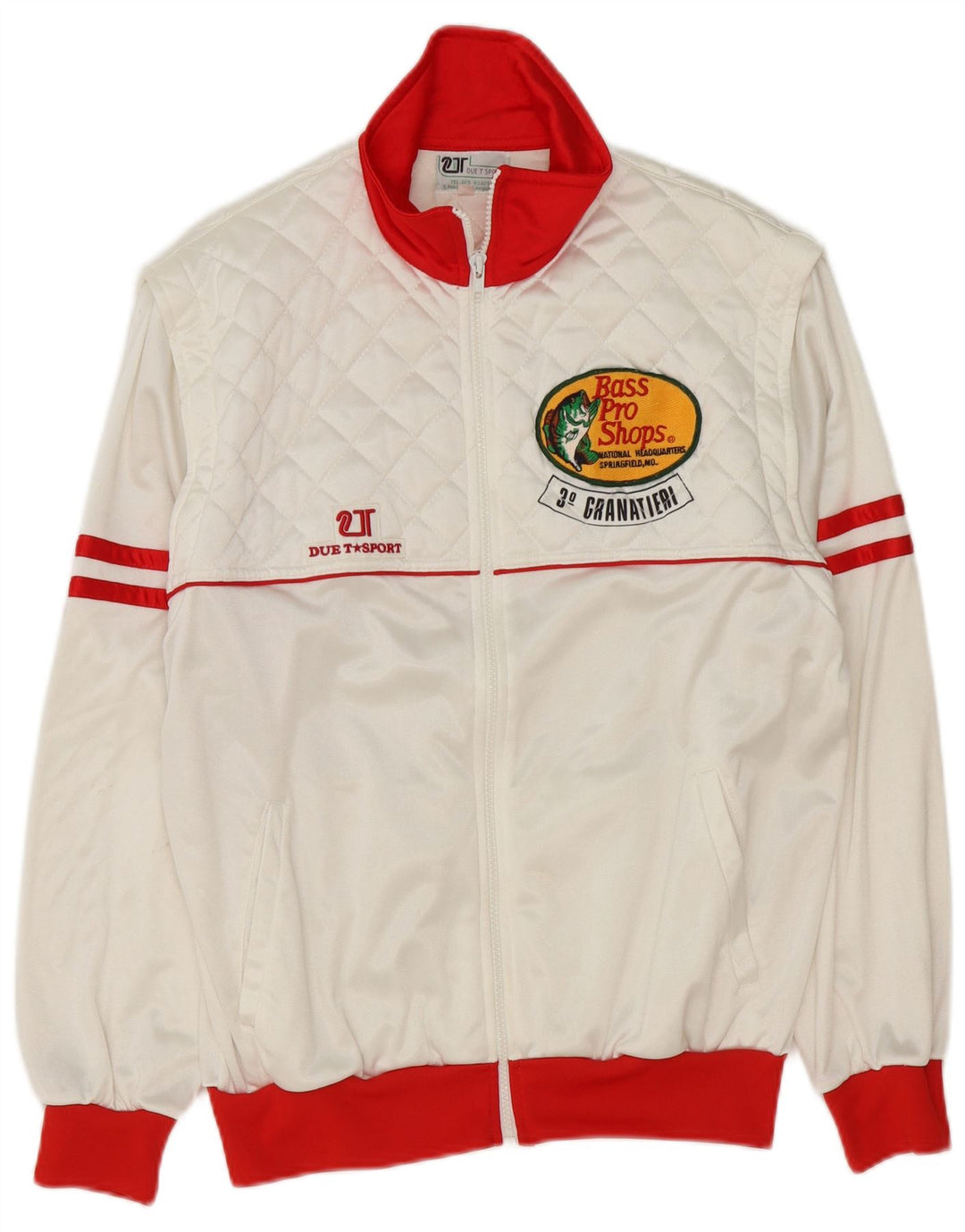 Ανδρική φόρμα Vintage Graphic Top Jacket IT 48 Medium White Colourblock