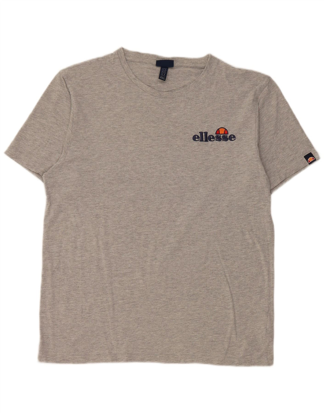 Ανδρικό T-Shirt Ellesse Top Large Grey Flecked Cotton