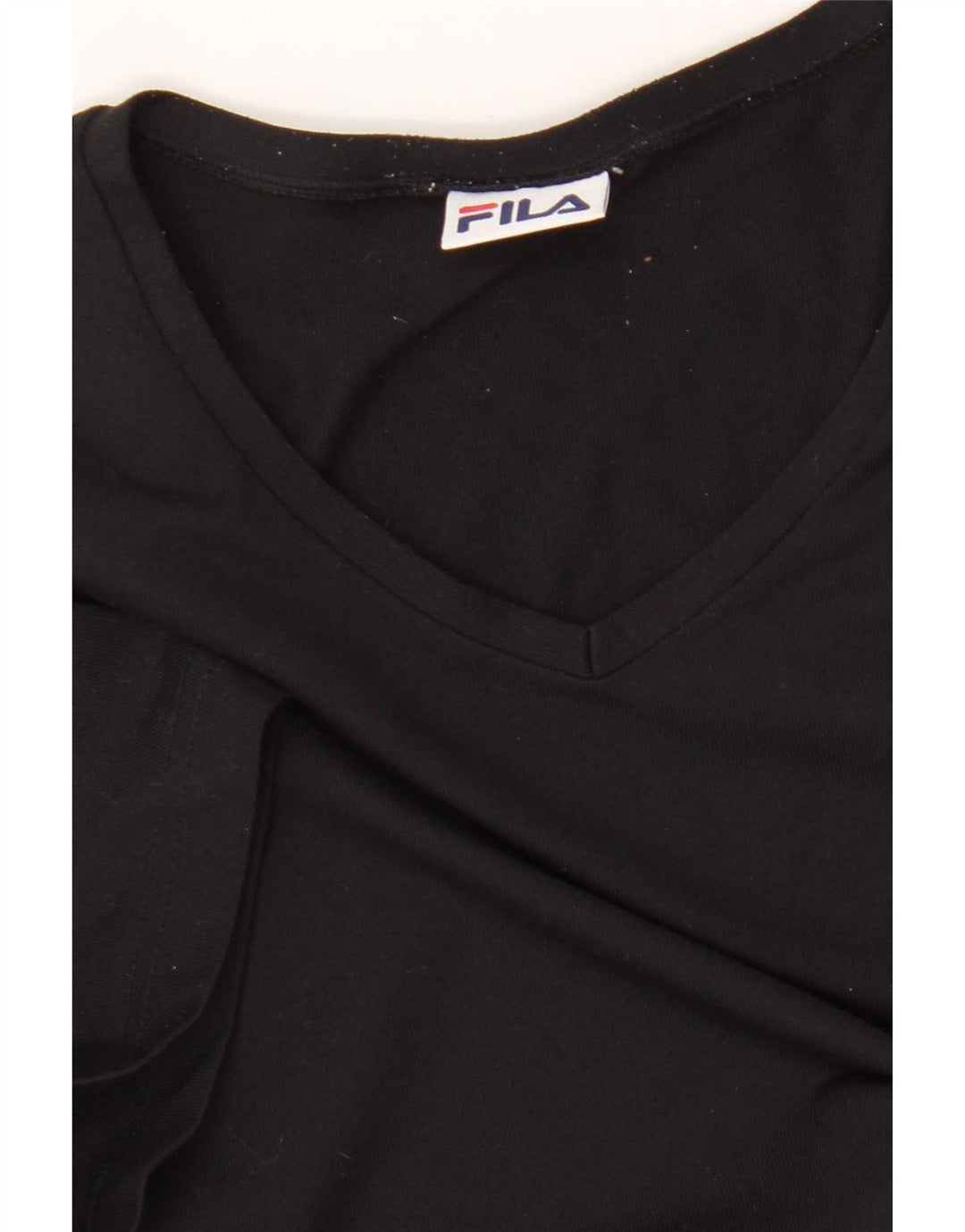 Fila Γυναικείο T-Shirt Top Μικρό Μαύρο