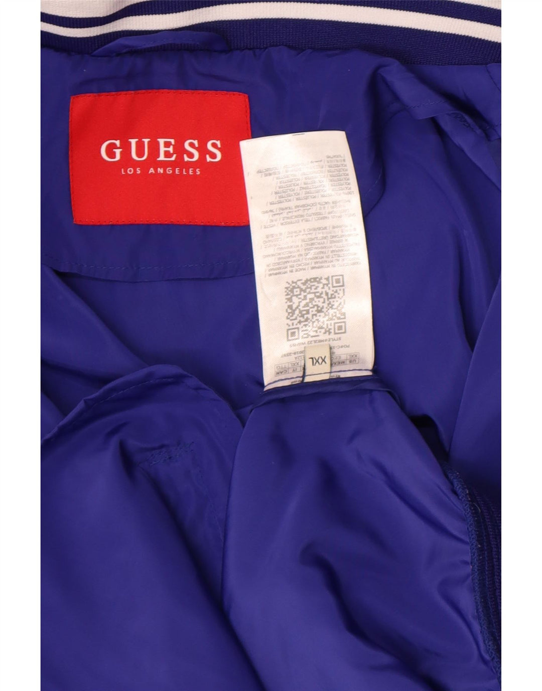 Ανδρική φόρμα Guess Top Jacket 2XL Blue Colourblock Polyester