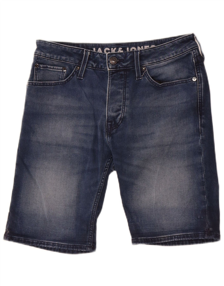 Ανδρικό τζιν σορτς Jack & Jones Small W29 Μπλε βαμβακερό