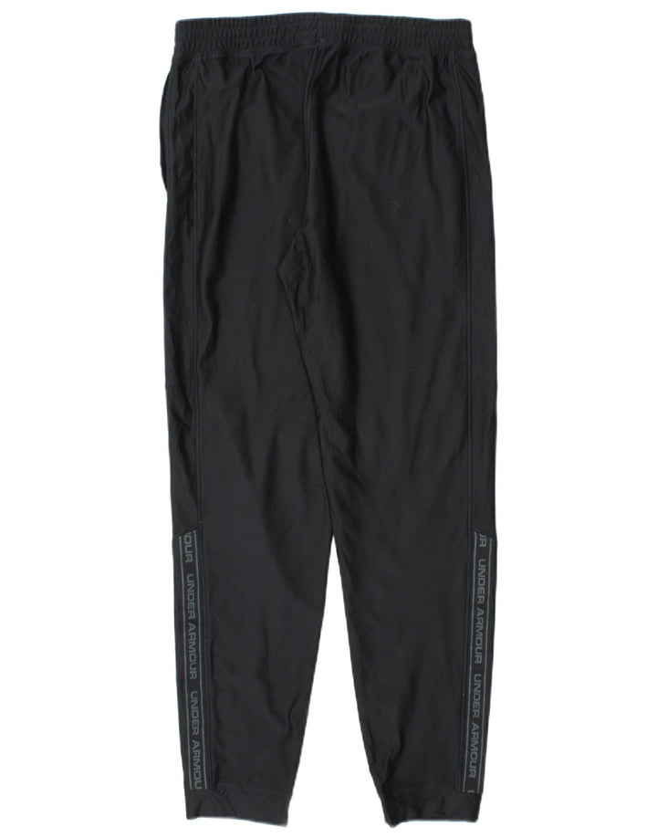 UNDER ARMOR Boys αθλητική φόρμα παντελόνι Joggers 13-14 ετών XL Μαύρο