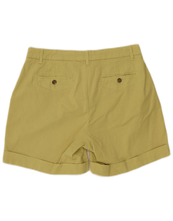 Γυναικείο σορτς Chino Jigsaw UK 12 Medium W30 πράσινο βαμβακερό