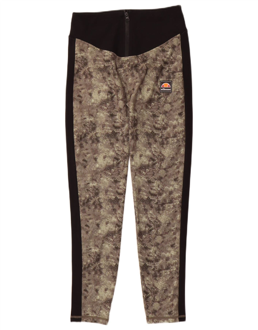 Ellesse Γυναικεία Κολάν UK 10 Small Green Camouflage Polyester