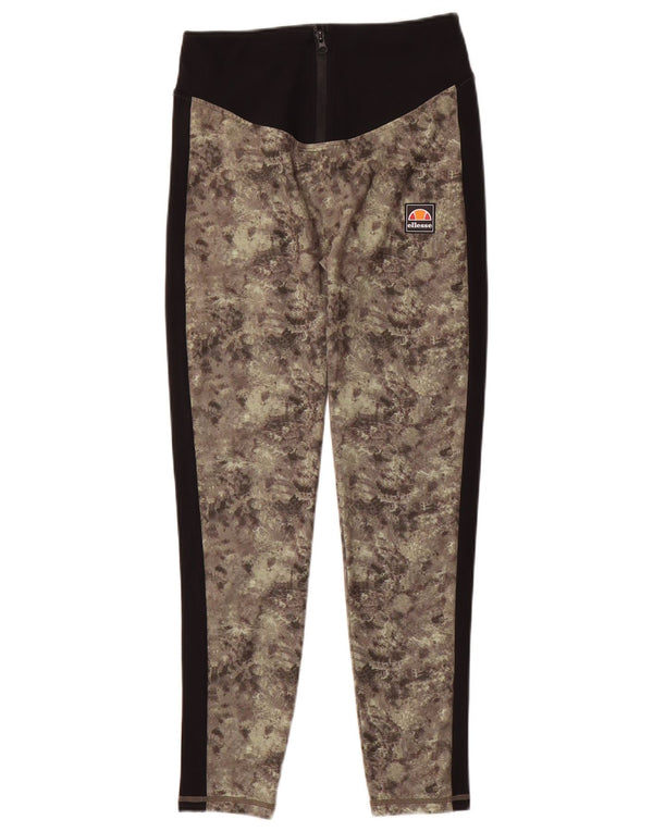 Ellesse Γυναικεία Κολάν UK 10 Small Green Camouflage Polyester
