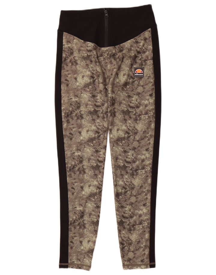 Ellesse Γυναικεία Κολάν UK 10 Small Green Camouflage Polyester