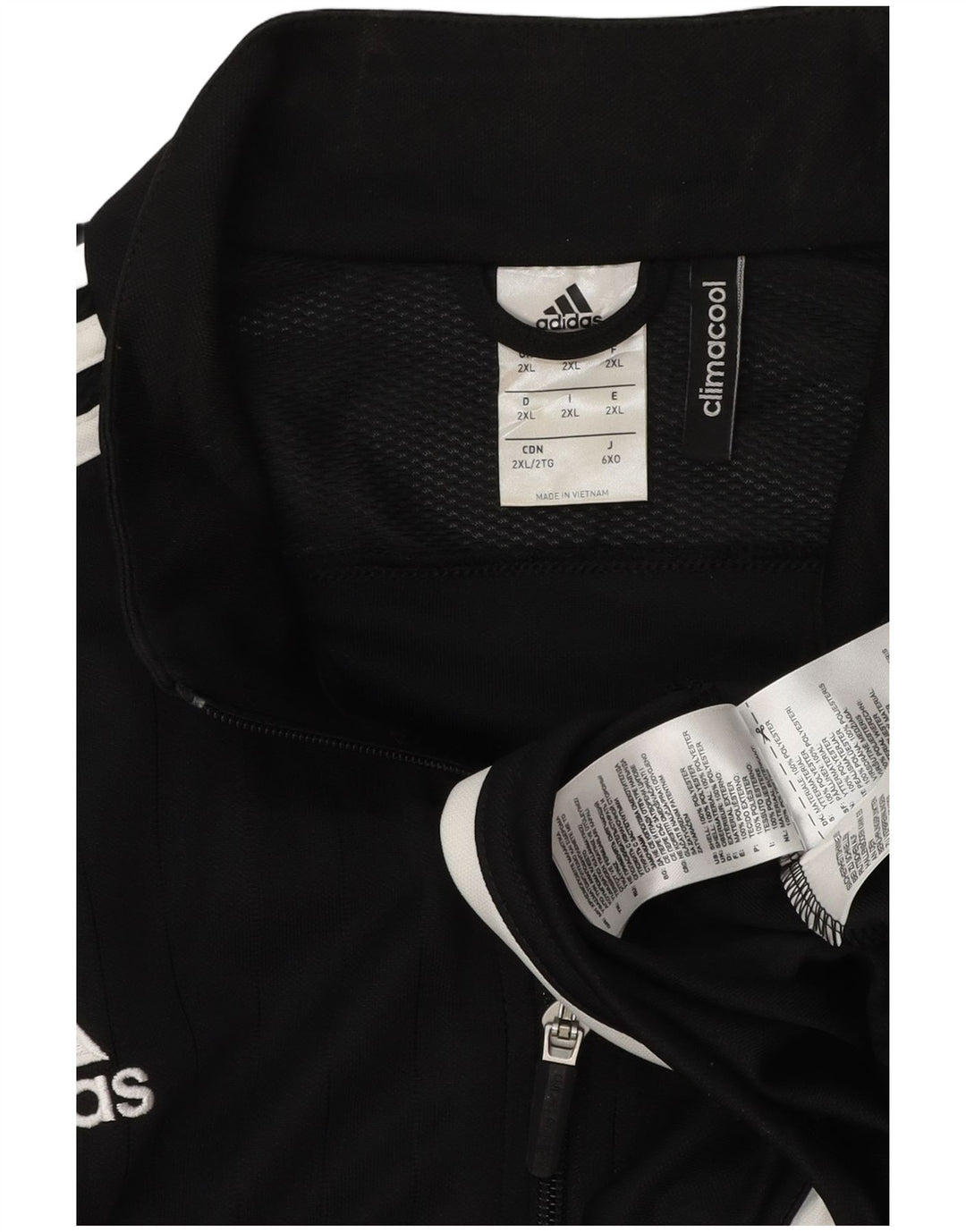 Ανδρική φόρμα Adidas Climacool Top Jacket 2XL Μαύρο Πολυεστέρας