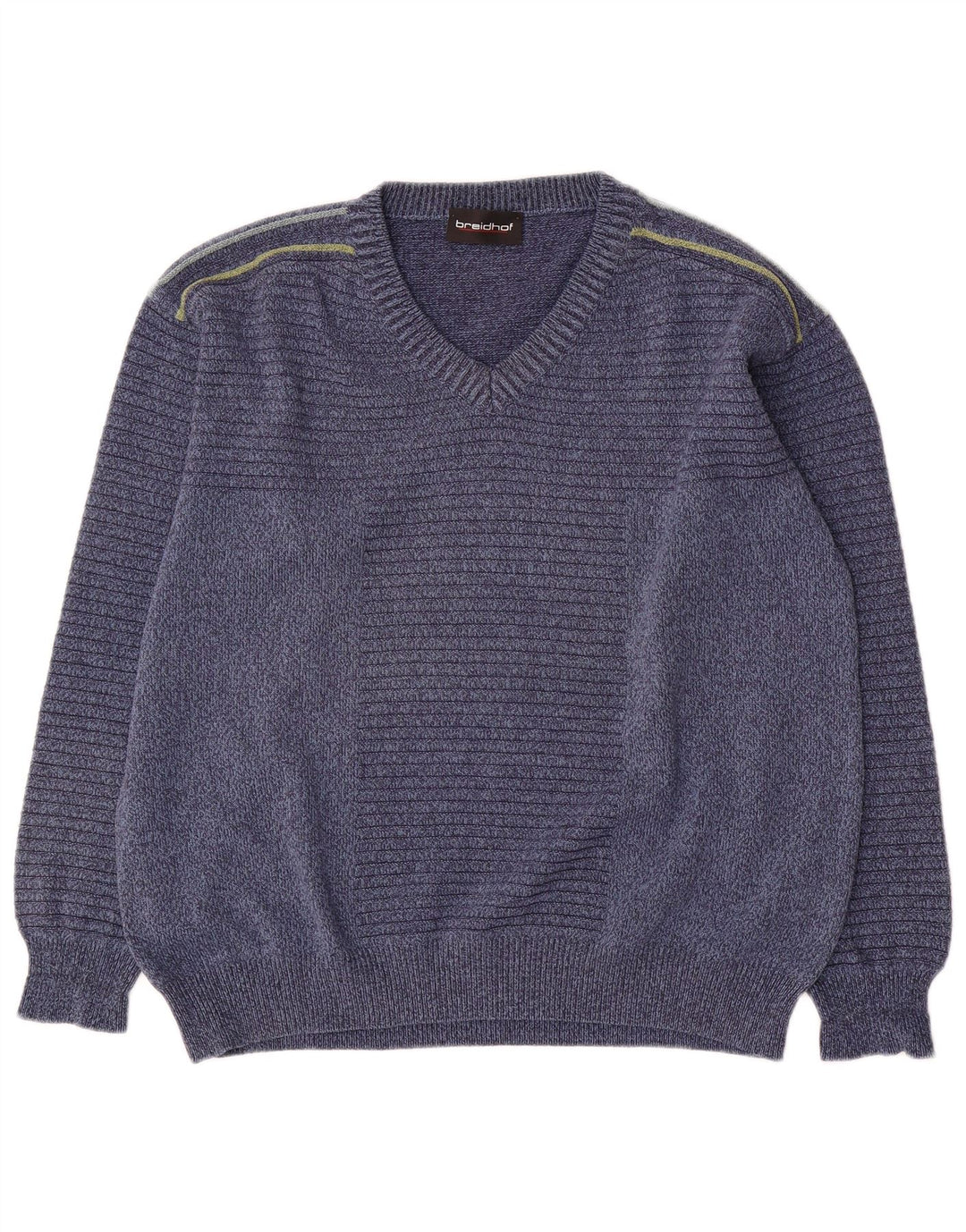 Breidhof Γυναικείο πουλόβερ με λαιμόκοψη IT 50 XL Navy Blue Πολυακρυλικό