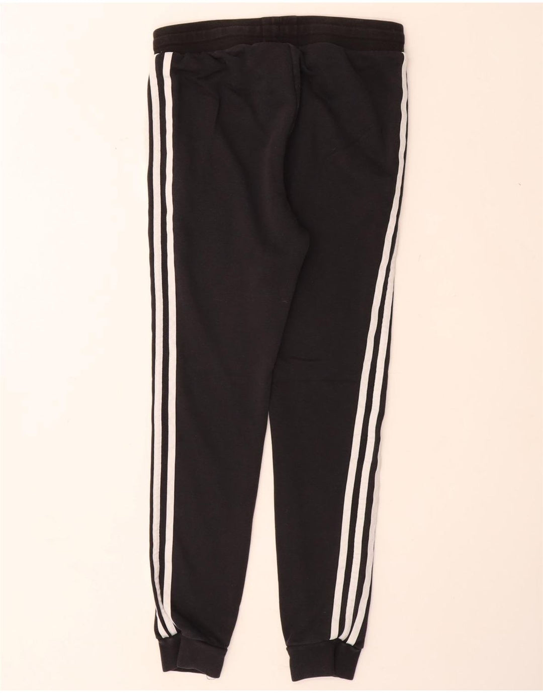 ADIDAS Κορίτσια αθλητική φόρμα παντελόνι Joggers 12-13 ετών μαύρο βαμβακερό