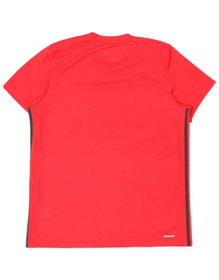 Ανδρικό T-Shirt Adidas Climacool Top XL Red Polyester