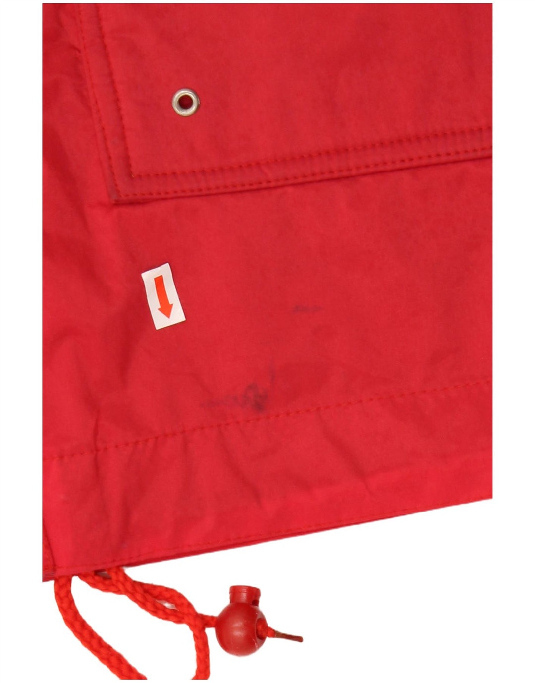 Ανδρικό Windbreaker Jacket VINTAGE UK 38 Medium Red Polyamide