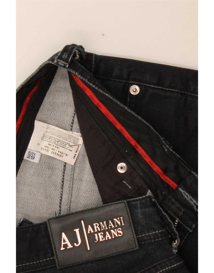 Armani Γυναικείο Straight Jeans W29 L24 Navy Blue Cotton