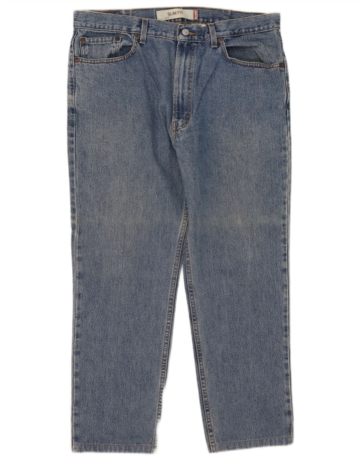 Levi's Mens 512 Slim Jeans W38 L27 Μπλε Βαμβακερό