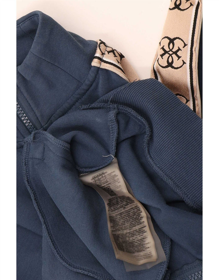 Γυναικεία αθλητική φόρμα Guess Top Jacket UK 14 Medium Navy Blue Colourblock