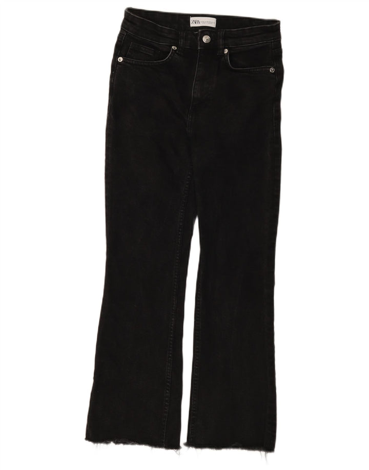 Zara Γυναικείο Τζιν μποτάκι EU 36 XS W26 L25 Μαύρο