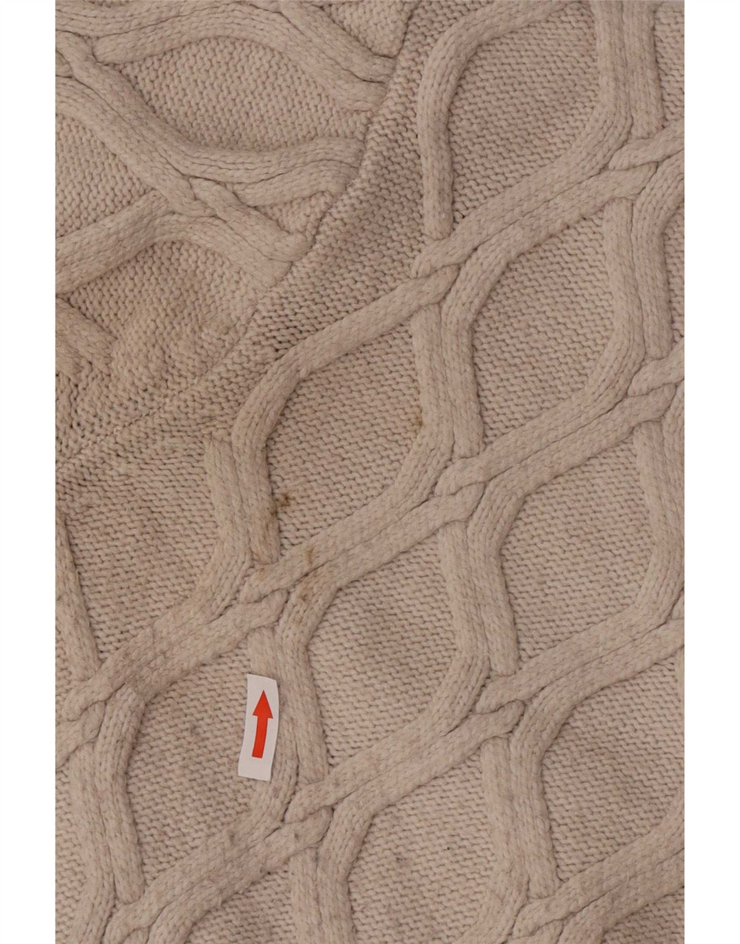 Marks & Spencer Γυναικείο πουλόβερ Crop Crew Neck Jumper UK 14 Medium Beige