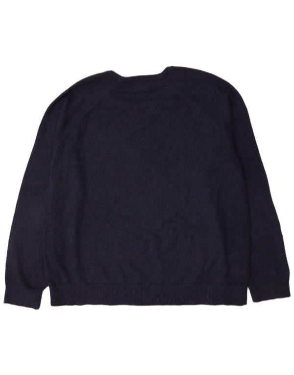 Ανδρικό πουλόβερ L.L.Bean Crew Neck Jumper 2XL Navy Blue Cotton
