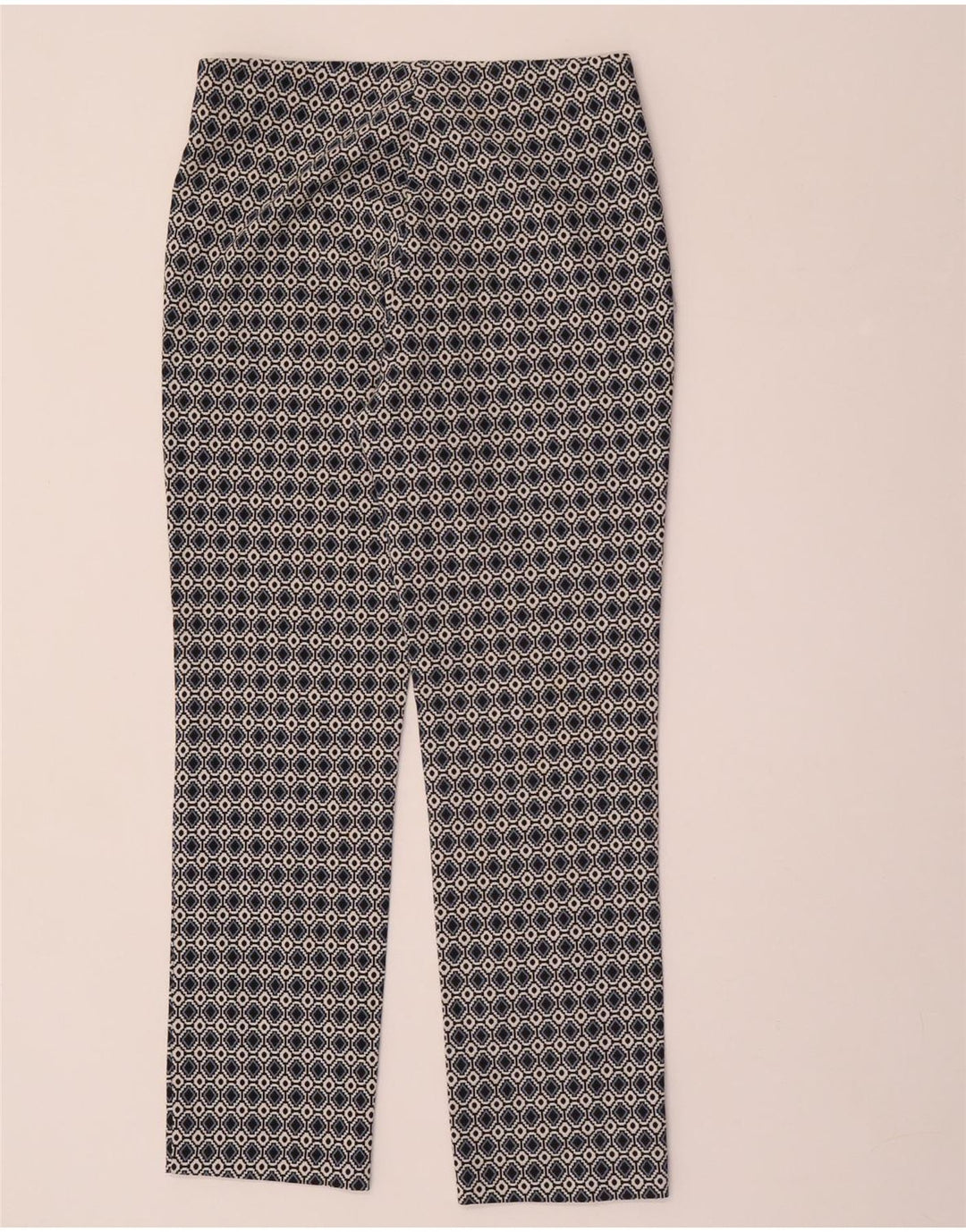 ZARA Γυναικείο Casual Παντελόνι Μεσαίο W28 L28 Πολύχρωμο Γεωμετρικό