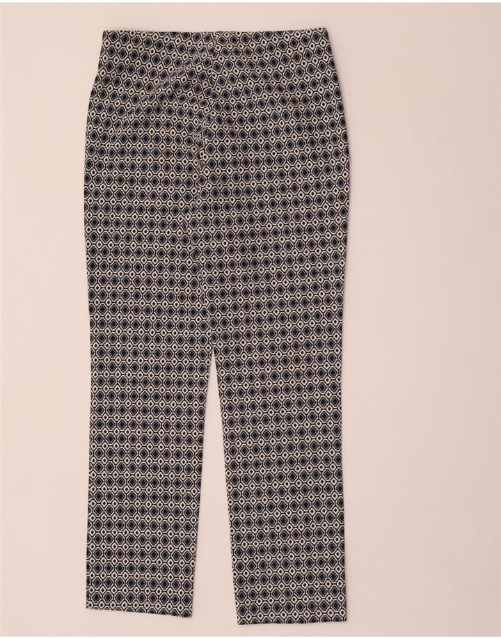 ZARA Γυναικείο Casual Παντελόνι Μεσαίο W28 L28 Πολύχρωμο Γεωμετρικό