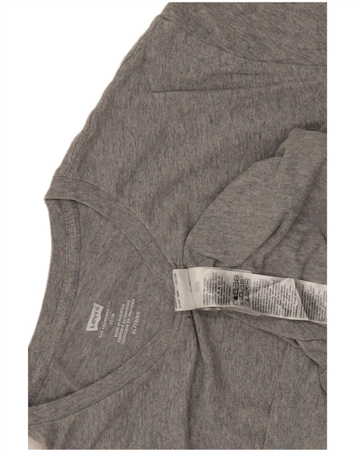 Ανδρικό T-Shirt Levi's Top XL Γκρι βαμβακερό