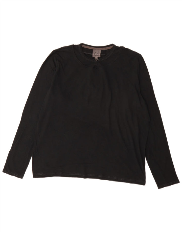 Calvin Klein Jeans Ανδρικό τοπ μακρυμάνικο IT 50 Medium Black