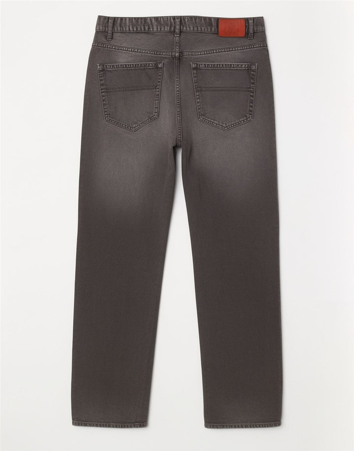 Gant Γυναικείο Jason Regular Straight Jeans W34 L30 Γκρι βαμβακερό
