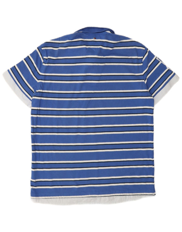 Tommy Hilfiger Boys Graphic Rugby Polo μπλουζάκι 15-16 ετών μπλε ριγέ