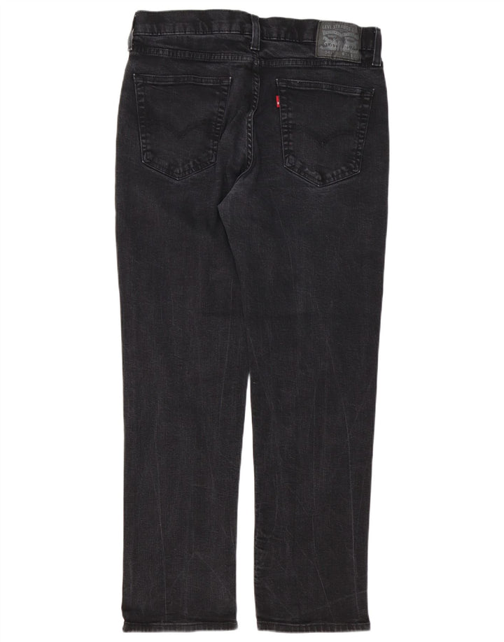 Levi's Mens 541 Tapered Jeans W34 L32 Μαύρο βαμβακερό