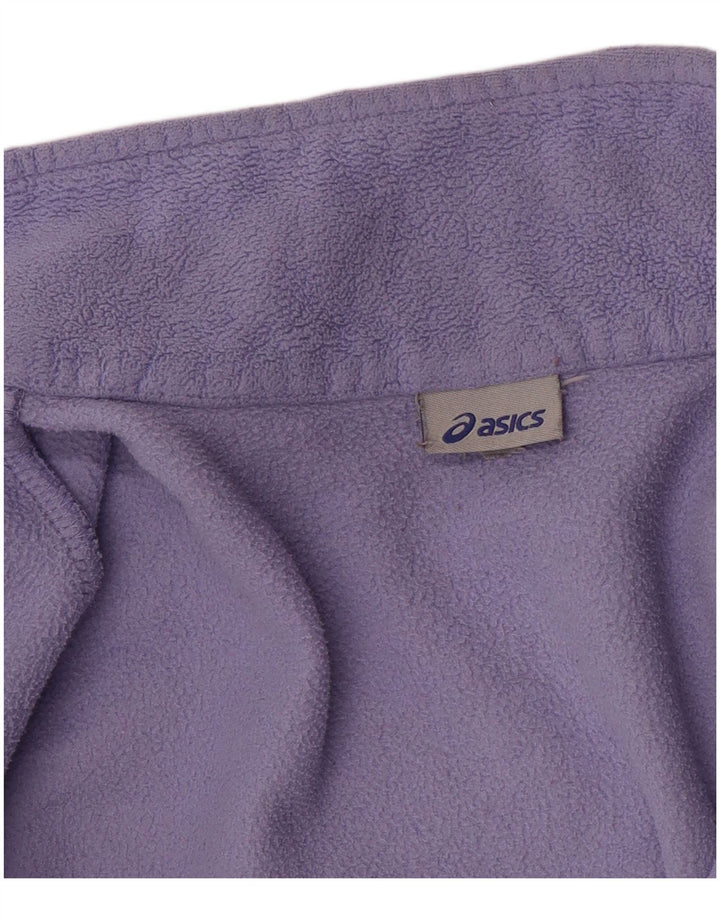 Asics Γυναικείο Fleece Jacket UK 14 Medium Purple