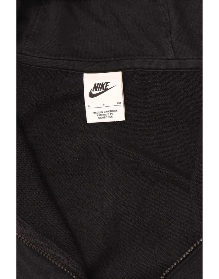 Γυναικείο πουλόβερ Nike με φερμουάρ UK 10 Small Black