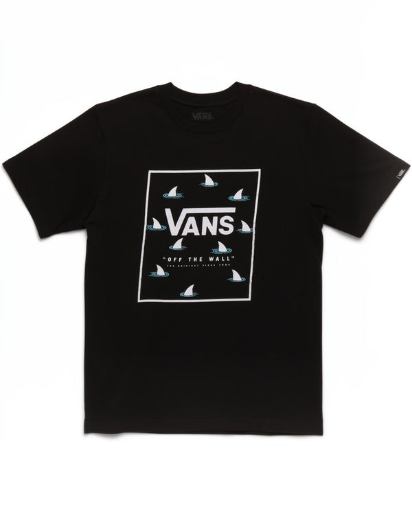 Vans Boys Classic Fit Graphic T-shirt Top 12-13 ετών μεγάλο μαύρο βαμβακερό