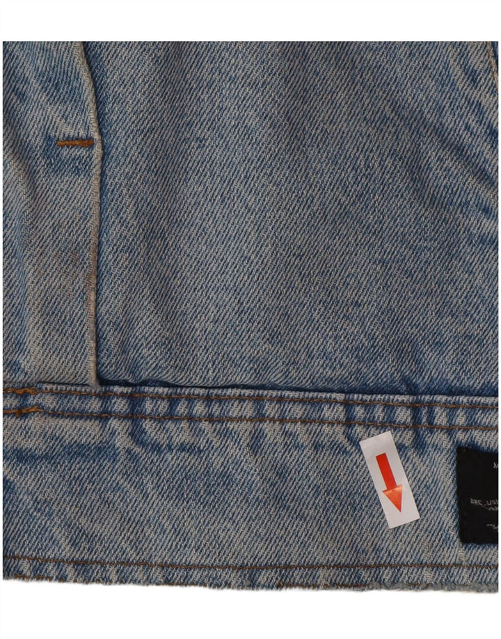 POP 84 Ανδρικό τζιν Sherpa Jacket UK 38 Medium Blue