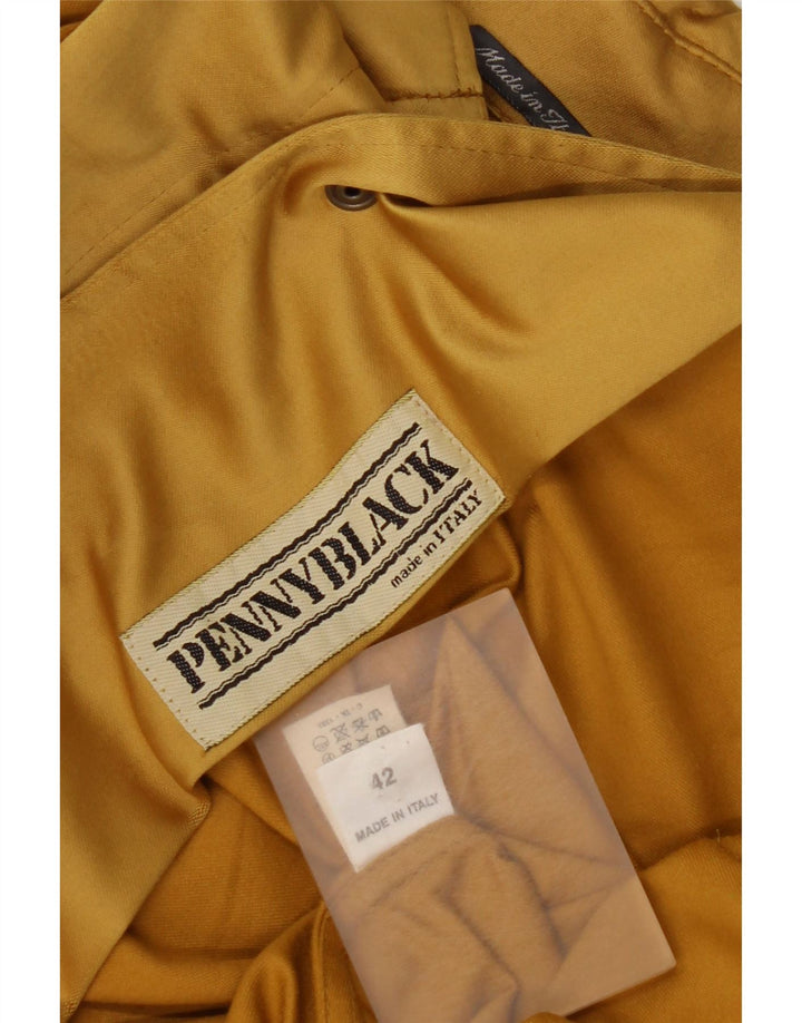 Penny Black Γυναικεία καμπαρντίνα Oversized IT 42 Μεσαίο κίτρινο βαμβακερό