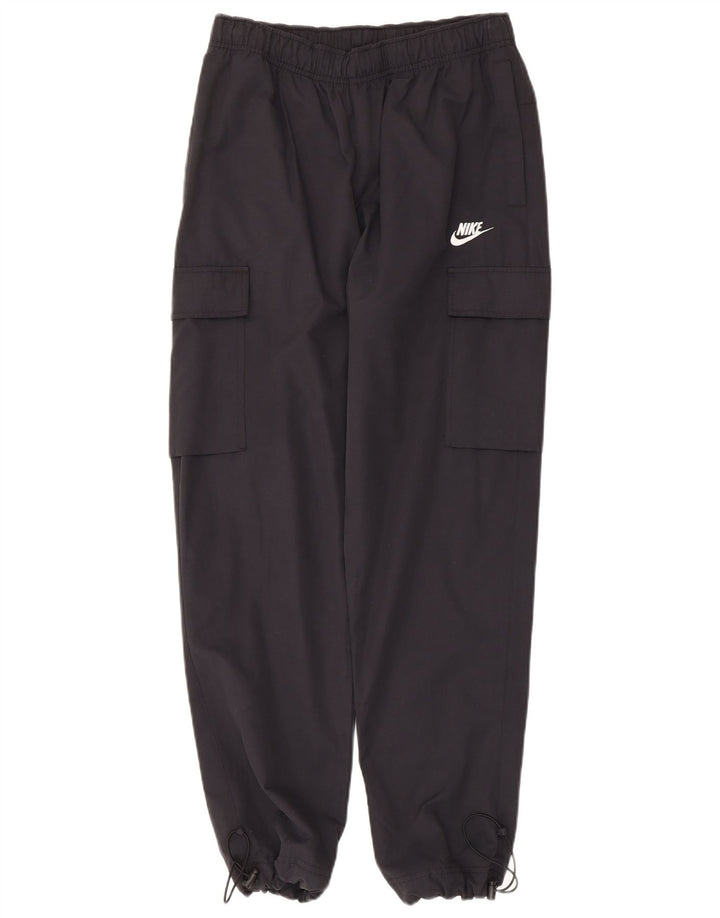 Ανδρική φόρμα Nike Cargo Παντελόνι Joggers Μικρό μαύρο βαμβακερό