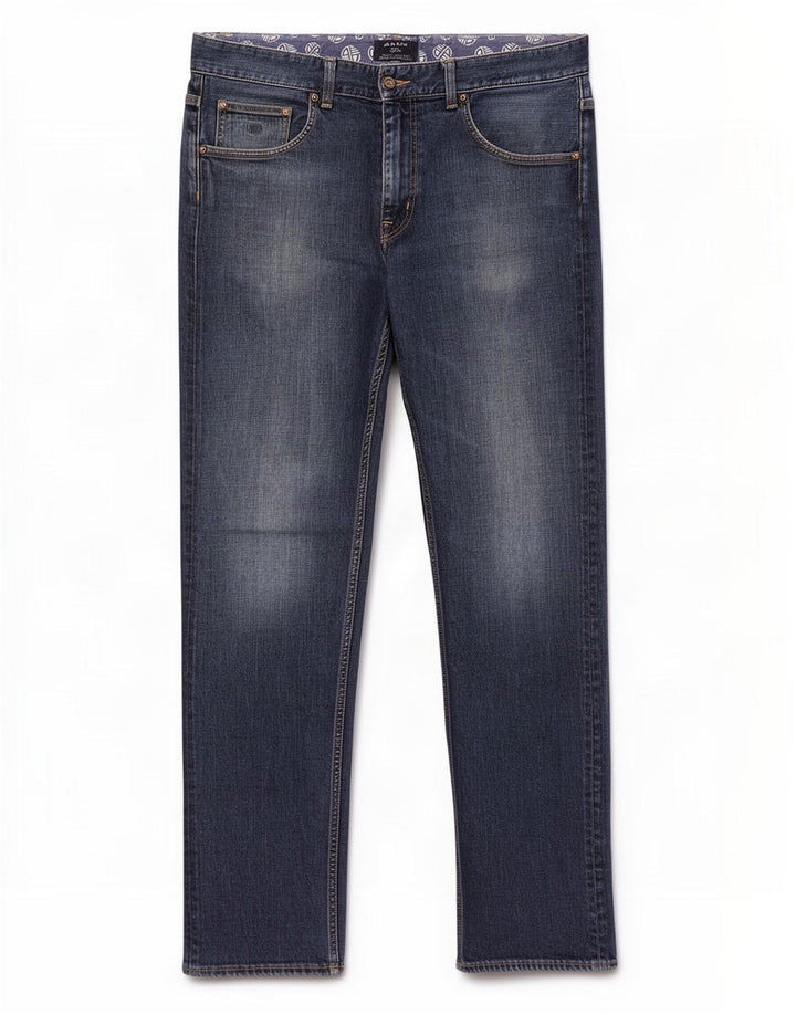 Ανδρικό τζιν Gant Regular Straight W34 L32 Μπλε βαμβακερό
