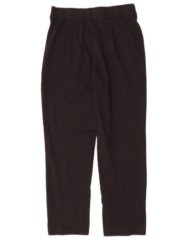 Marks & Spencer Γυναικείο ίσιο κομμένο παντελόνι UK 8 Small W26 L25 μαύρο