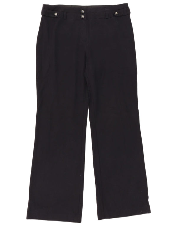 Γυναικεία Casual Παντελόνια Marks & Spencer UK 14 Large W33 L32 Navy Blue