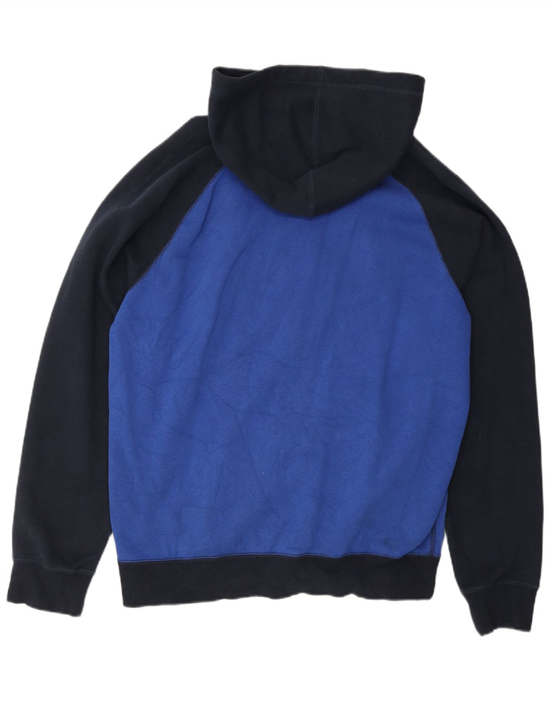Ανδρικό πουλόβερ με κουκούλα με φερμουάρ Converse Medium Navy Blue Colourblock