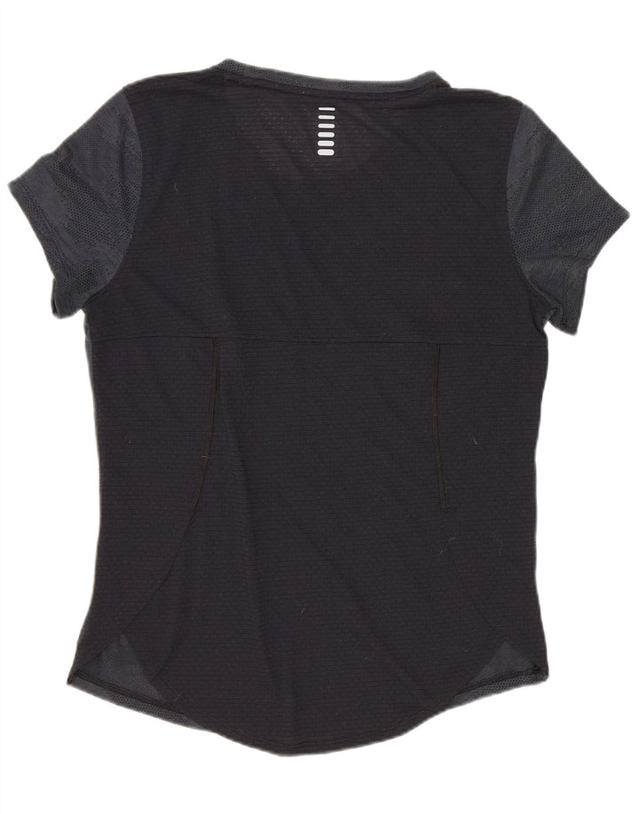 Γυναικείο T-Shirt UNDER Armour Top UK 10 Small Grey