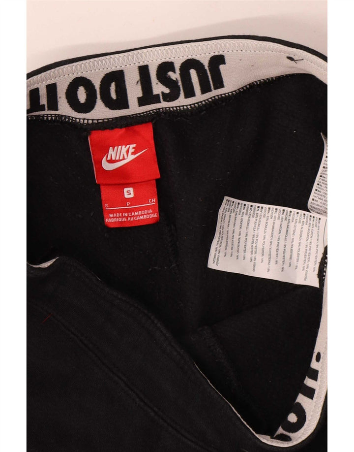 Ανδρική φόρμα Nike Παντελόνι Joggers Μικρό μαύρο βαμβακερό