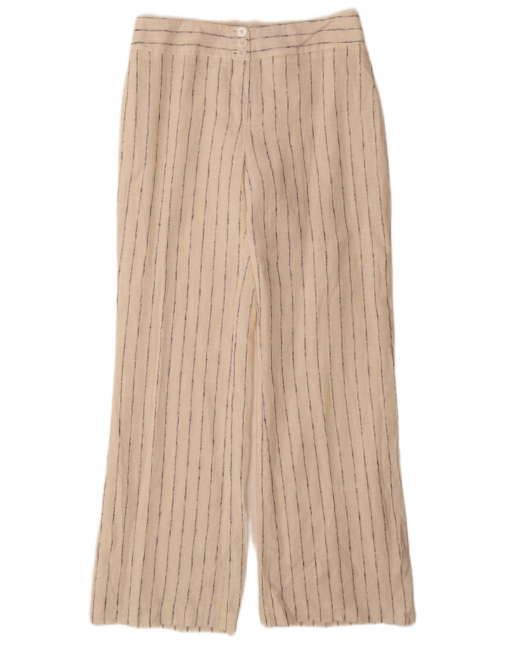 Γυναικεία Casual Παντελόνια Marks & Spencer UK 12 Medium W32 L33 Off White