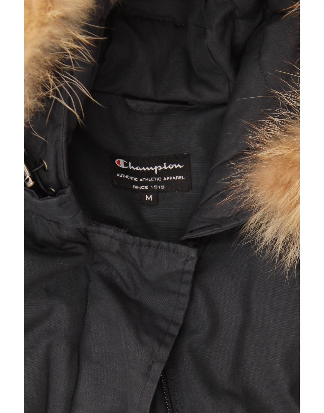 Champion γυναικείο μπουφάν με κουκούλα UK 14 Medium Navy Blue