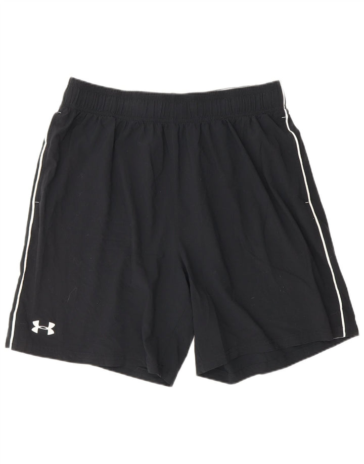 Γραφικό αθλητικό σορτς UNDER ARMOR Ανδρικό Heat Gear γραφικό XL μαύρο πολυεστέρα