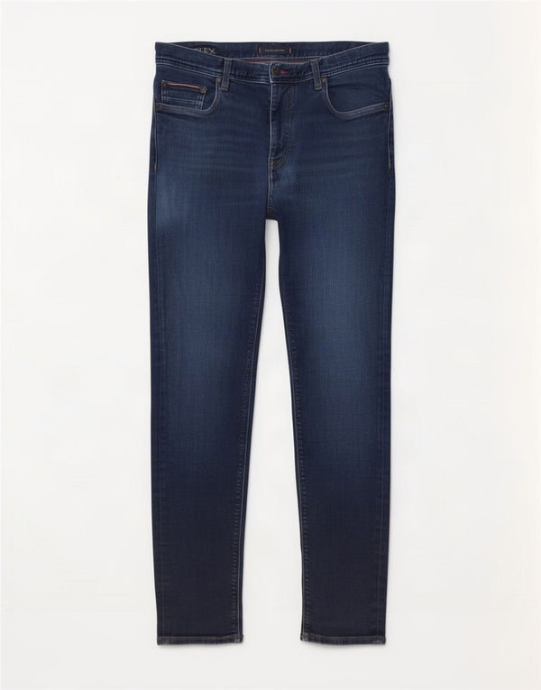 Tommy Hilfiger Mens Bleecker Slim Jeans W34 L32 Blue Cotton